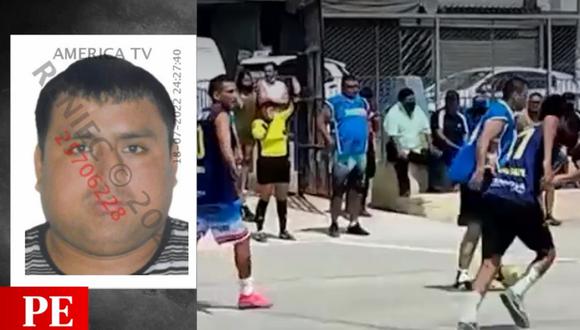 Hombre fue baleado por su vecino en campeonato de fulbito | Foto: América Noticias / Captura de video