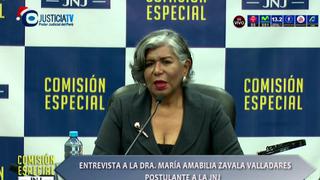 María Zavala: “No he tenido una relación amical con César Hinostroza, pero sí laboral” 