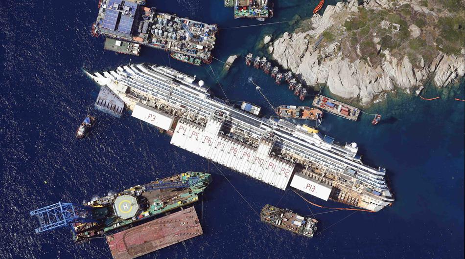 Italia recuerda los dos años del naufragio del Costa Concordia - 1