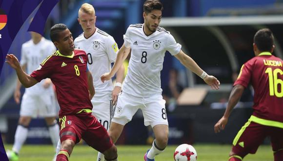 Venezuela venció 2-0 a Alemania en el inicio del Mundial Sub 20. (Foto. FIFA)