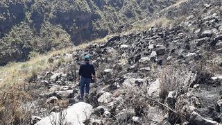 Arequipa: policías rescatan a dos personas extraviadas en faldas del volcán Misti y auxilian a nueve turistas