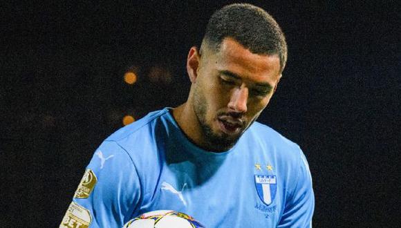 Sergio Peña no pudo clasificar a la fase de grupos de la Champions League. Foto: Malmo.