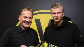 Erling Haaland, oficializado como nuevo futbolista del Borussia Dortmund