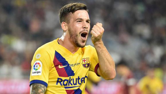 Carles Pérez dejó el Barcelona a inicios del 2020 para firmar por la Roma. (Foto: AFP)