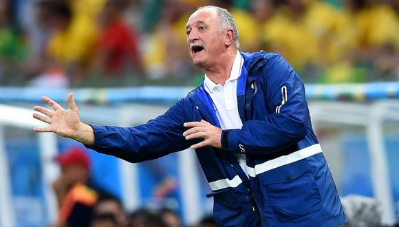 Luiz Felipe Scolari dirigió por última vez al Palmeiras brasileño. (Foto: AFP)