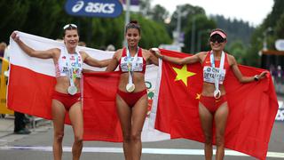 Nuevamente campeona: Kimberly García volvió a ganar el oro en el Mundial de Atletismo