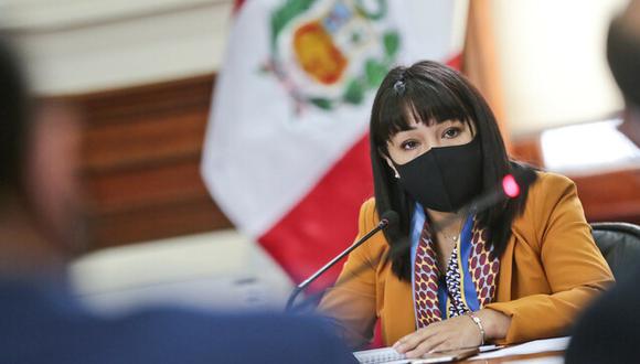 Primer ministra, Mirtha Vásquez, remarcó que “hay varios conflictos sociales que se han reactivado, que son conflictos que este Gobierno los hereda”. (Foto: PCM)