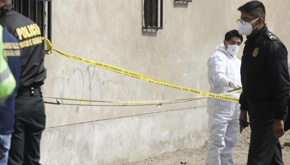 Imagen referencial de policías en la escena de un crimen | Foto: Archivo El Comercio