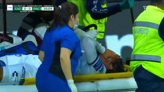 La terrible lesión de Jorge Hernández en el partido entre Cruz Azul y Pachuca por la Liga MX [VIDEO]