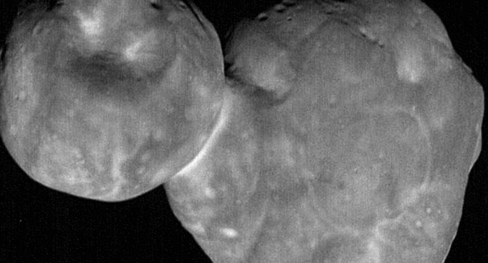 *Arrokoth* es un típico objeto frío del *cinturón de Kuiper*, el cual está más allá de la *órbita de Neptuno*. (Foto: NASA)