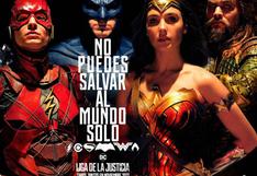 Justice League: nuevo póster 'No puedes salvar el mundo solo', sin Superman