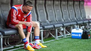 Franck Ribéry será baja en Bayern Múnich al menos dos semanas