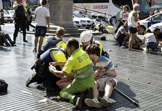 Atentado terrorista en Barcelona: peruana herida es dada de alta 