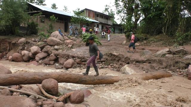 San Martín: 48 viviendas inundadas tras activación de quebradas