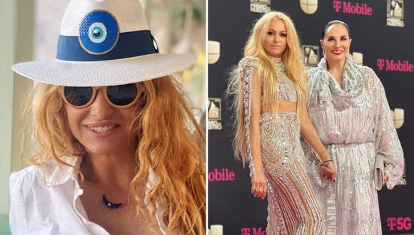 La actriz mexicana Susana Dosamantes, madre de Paulina Rubio, padece cáncer. (Foto:@paulinarubio/AFP).