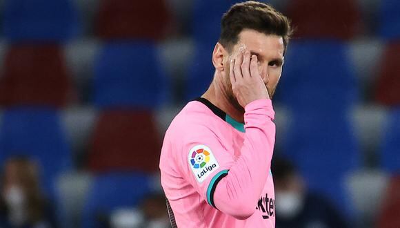 Messi terminó contrato con el Barcelona el 30 de junio de 2021. (Foto: AFP)