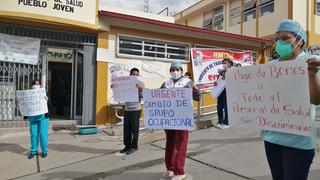 Abancay: médicos y enfermeras realizaron plantones de protesta en centros de salud y hospital