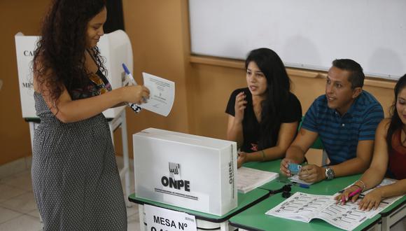 Las Elecciones Congresales Extraordinarias 2020 se llevarán a cabo el próximo 26 de enero. (Foto: GEC)