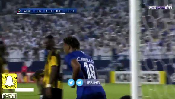 Mira el gol de André Carrillo. (Foto BeIn Sport)