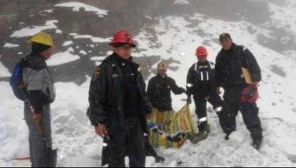 Puno: rescatan cuerpo de la sexta víctima que dejó avalancha