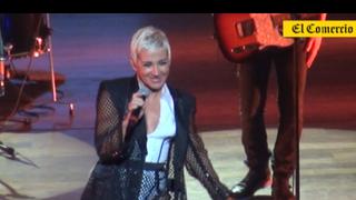 Ana Torroja conquistó al público limeño