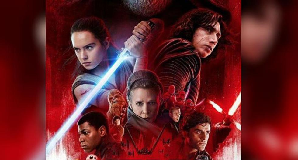 \"Star Wars: The Last Jedi\" se convirtió este fin de semana en la película más taquillera de 2017 en Estados Unidos. (Foto: Instagram)
