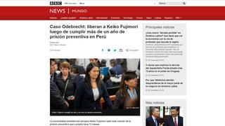 Keiko Fujimori abandonó el penal Anexo de Mujeres de Chorrillos: así informaron los medios del mundo | FOTOS