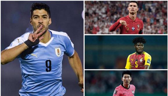 Conoce el fixture de Uruguay en la Copa del Mundo Qatar 2022. (Foto: EFE/Composición)
