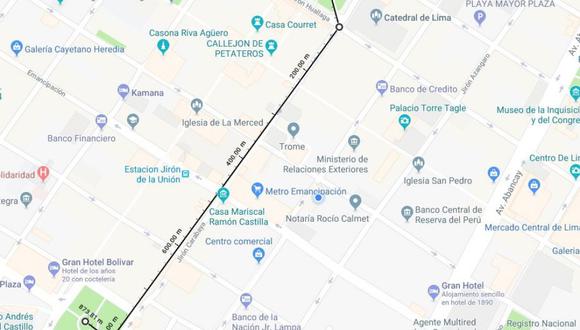 Google Maps: esta app para medir la distancia entre dos puntos | | EL COMERCIO PERÚ