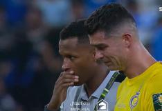Se fue con lágrimas: Cristiano Ronaldo no pudo contenerse tras derrota de Al Nassr ante Al Hilal | VIDEO