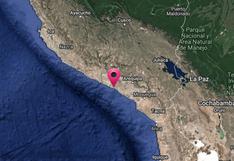 Arequipa: sismo de magnitud 4.6 remeció esta mañana el distrito de Lomas