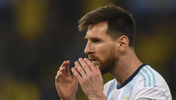 Lionel Messi sigue sin conseguir logros deportivos con Argentina. (Foto: AFP)
