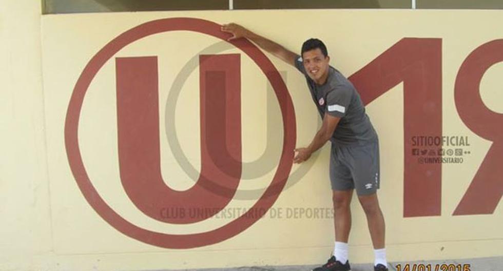 Gerson Panduro espera ser la carta gol del equipo. (Foto: Universitario de Deportes)