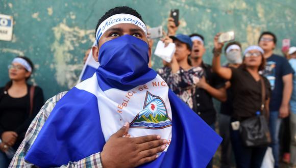 Líderes universitarios aprueban ir a diálogo con Ortega en Nicaragua. (Foto: AFP/Rodrigo Arangua)