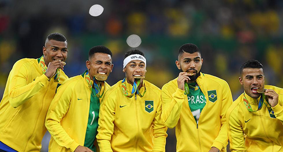 Gabriel Barbosa ganó el oro con Brasil en Río 2016 y ahora firmará su nuevo contrato en Italia. (Foto: Getty Images)