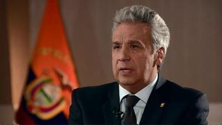 Lenín Moreno: Si Correa regresa a Ecuador "va a la cárcel, que es donde debe estar"