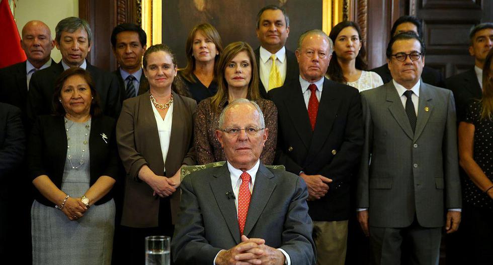 El ex presidente PPK renunció a su cargo en marzo del 2018 y dejó que su primer vicepresidente, Martín Vizcarra, asuma su puesto. (Foto: GEC)