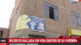 Ate: hallan muerta a madre de familia dentro de una casa de Huaycán