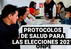 Elecciones Perú : medidas sanitarias para las elecciones presidenciales de abril