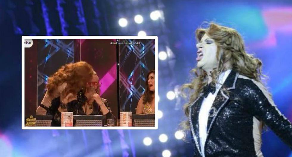 Argentino imitó a la cantante mexicana Gloria Trevi y le hizo esta broma a Carlos Cacho (Video: América Televisión)