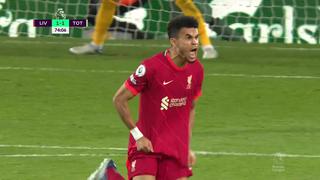 Gol de Luis Díaz: el colombiano marca el 1-1 de Liverpool vs. Tottenham | VIDEO