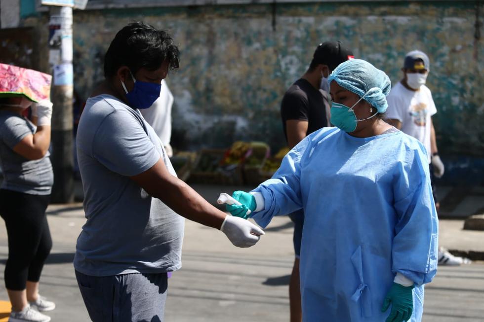 Número de contagiados por COVID-19 ascendió este domingo. (Foto: Jesús Salcedo/GEC)