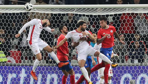 Costa Rica perdió 1-0 contra Túnez en amistoso FIFA. (Foto: Agencias)