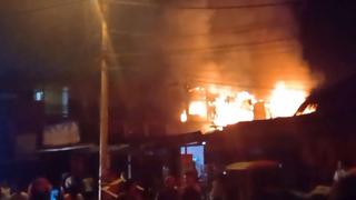 Incendio en Máncora: hotel es consumido por el fuego | VIDEO