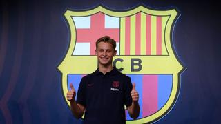 Frenkie de Jong: "Estoy contento de poder jugar al lado de Messi"