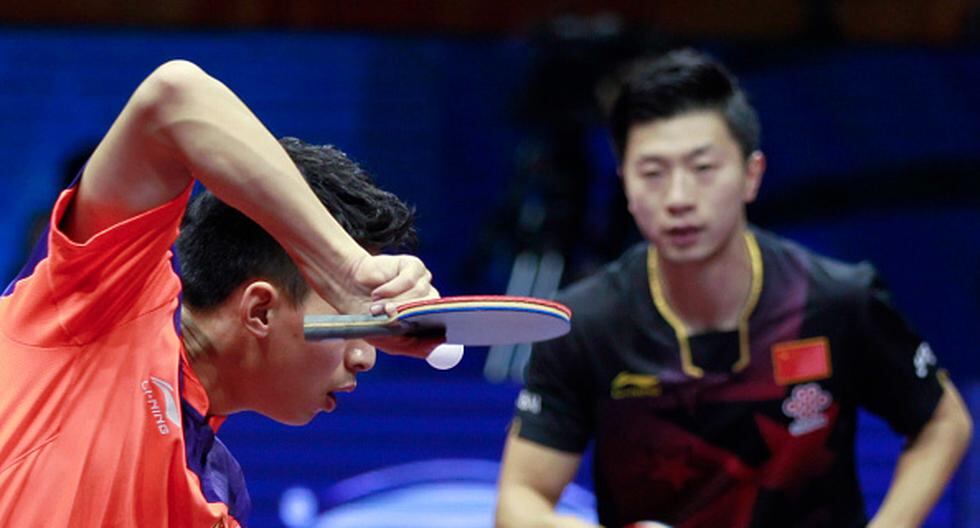 Ma Long venció a Fang Bo en la final del Campeonato Mundial de tenis de mesa. (Foto: Getty Images)