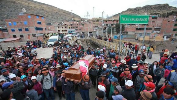Tres muertos dejaron las protestas contra el proyecto minero Las Bambas en el 2015 (Lino Chipana / Archivo El Comercio)