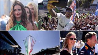 F1: belleza, color y el festejo de Lewis Hamilton en el Gran Premio de Italia