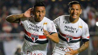 Christian Cueva y el gol con el que le dio victoria a Sao Paulo