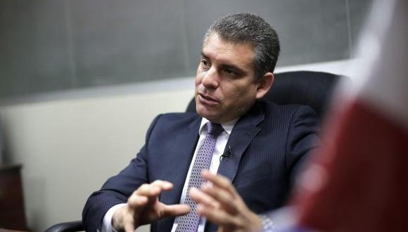 Rafael Vela recibió la notificación de la suspensión de la cooperación jurídica con Brasil. (Foto: archivo GEC)
